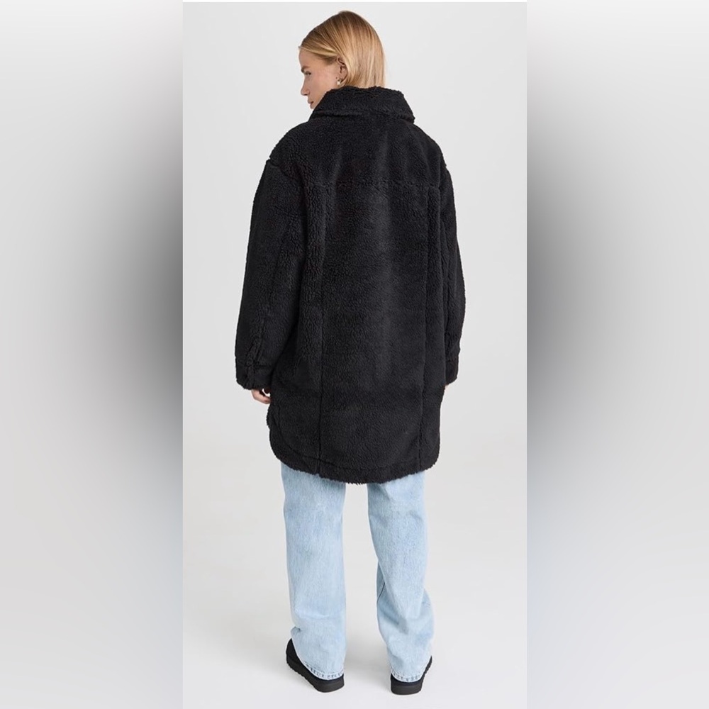 NWOT UGG Frankie Fluff Shirt Jacket Size Large - Picture 6 of 14